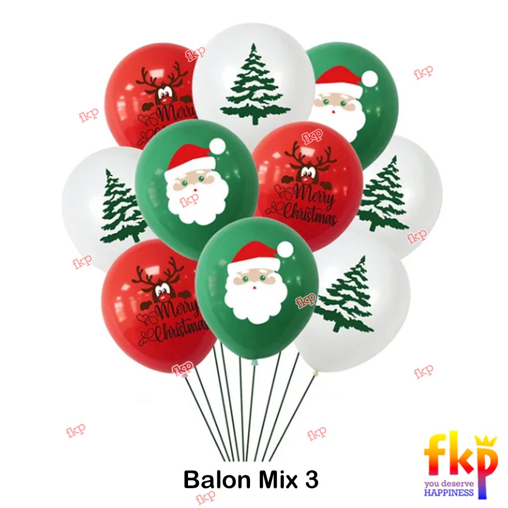 10 pcs Balon Mix 3